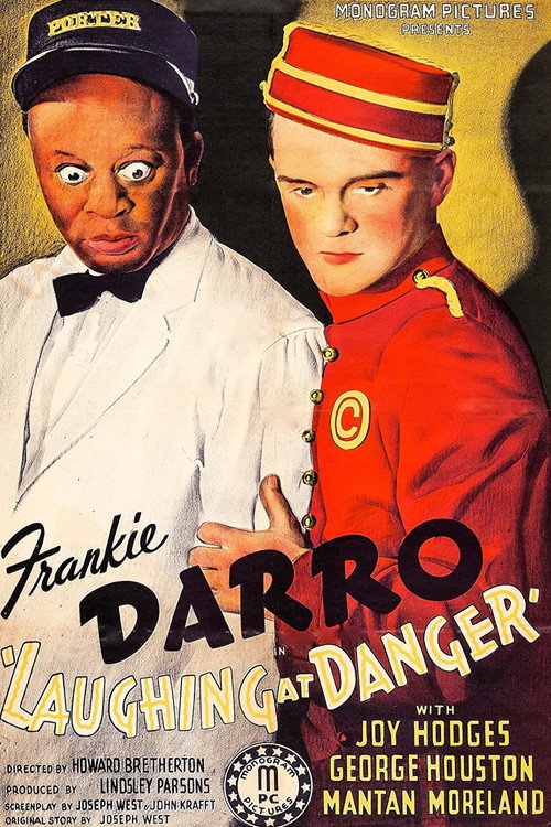 Movie poster for Laughing at Danger (1940)