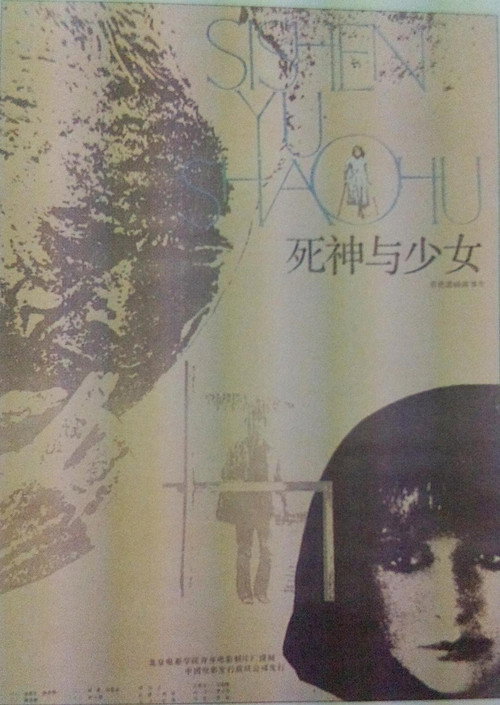 Movie poster for Death and the Maiden (1987)