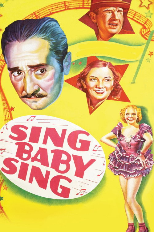 Movie poster for Sing, Baby, Sing (1936)