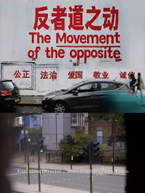 Movie poster for The Movement of the opposite (2025)