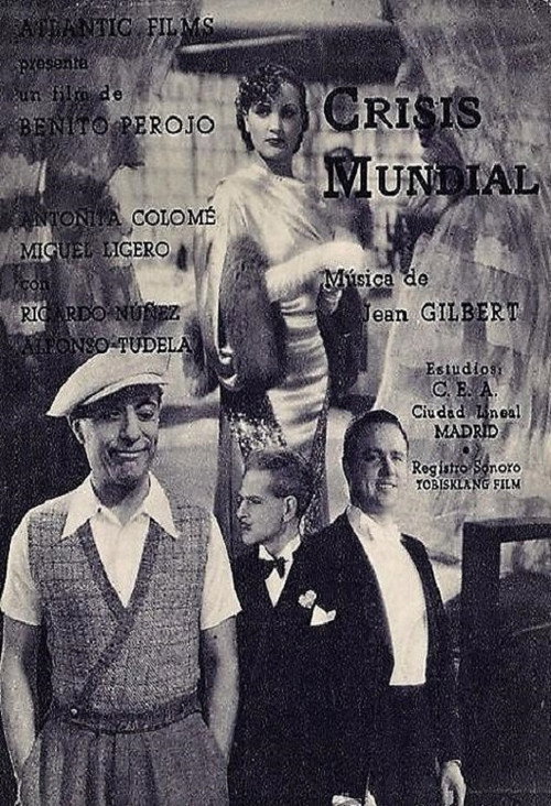 Movie poster for Crisis mundial (1937)