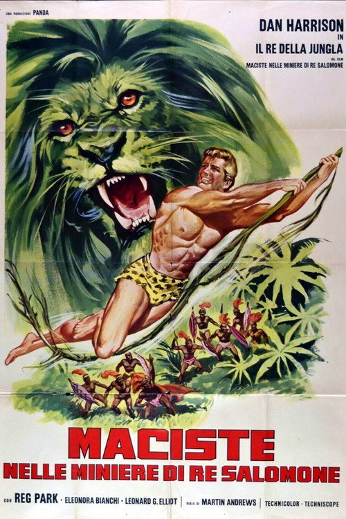 Movie poster for Maciste In King Solomon's Mines (1964)