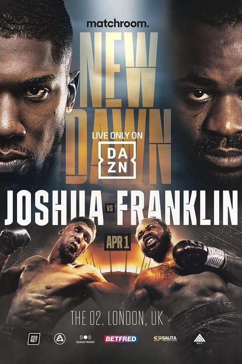 Movie poster for Anthony Joshua vs. Jermaine Franklin (2023)