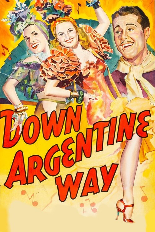 Movie poster for Down Argentine Way (1940)