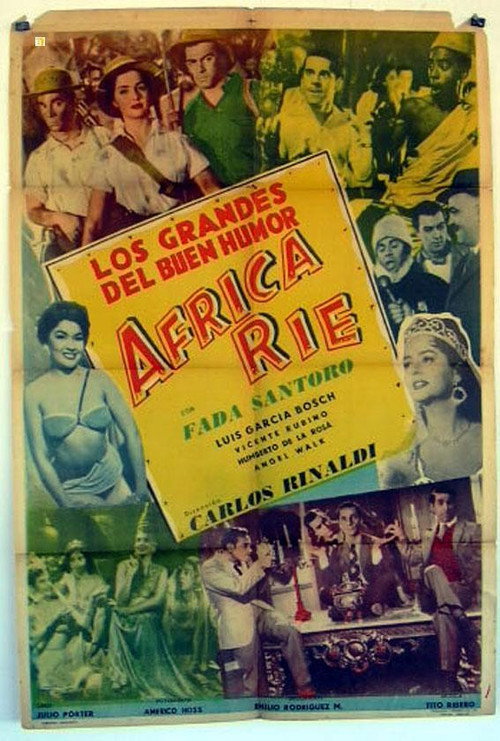 Movie poster for Africa Laughs (1956)