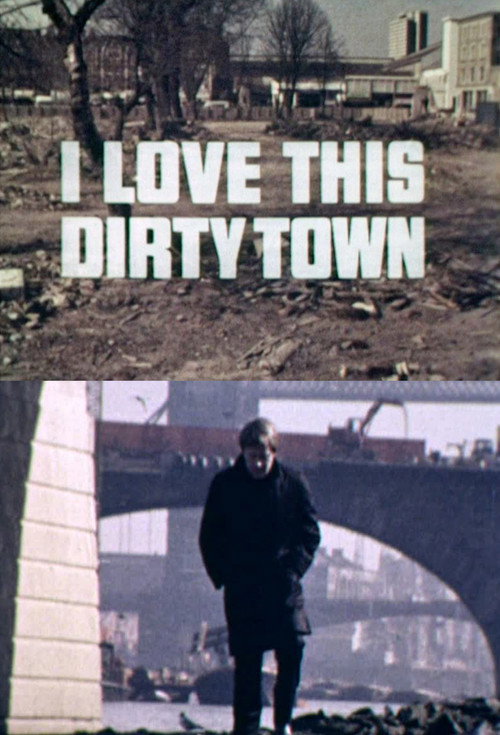 Movie poster for I Love This Dirty Town (1969)