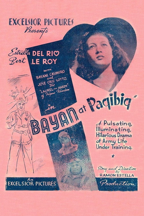 Movie poster for Bayan at Pagibig (1938)
