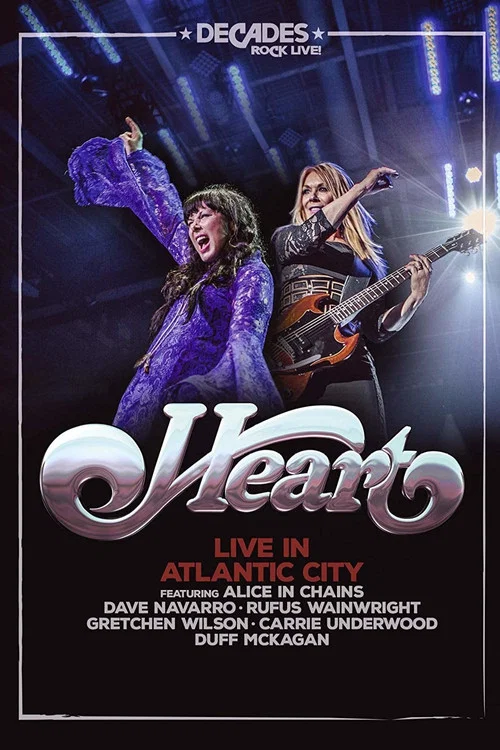 Movie poster for Heart: Live in Atlantic City (2019)