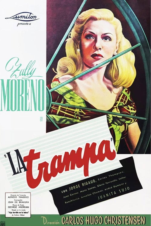Movie poster for La trampa (1949)