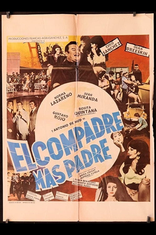 Movie poster for El Compadre Mas Padre (1976)