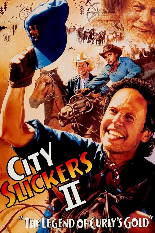 Movie poster for City Slickers II: The Legend of Curly's Gold (1994)