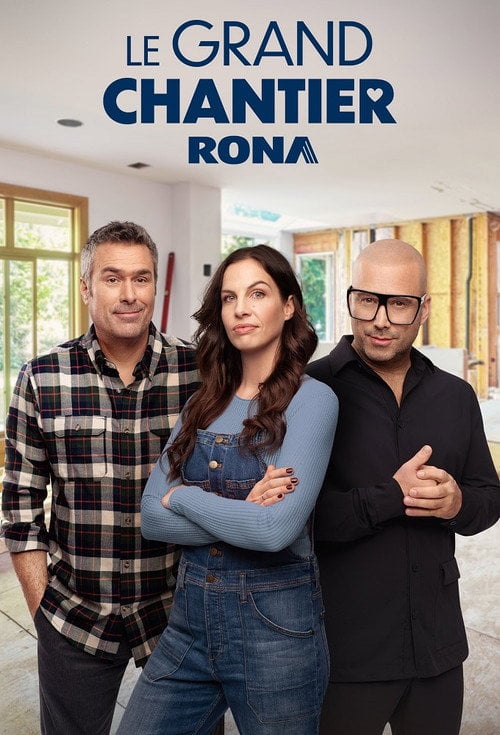Series poster for Le grand chantier RONA (2024)