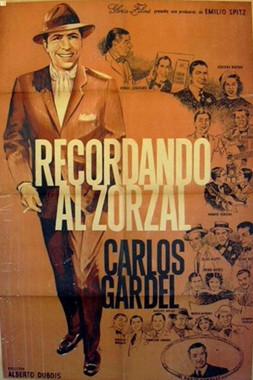 Movie poster for Recordando al Zorzal (1965)