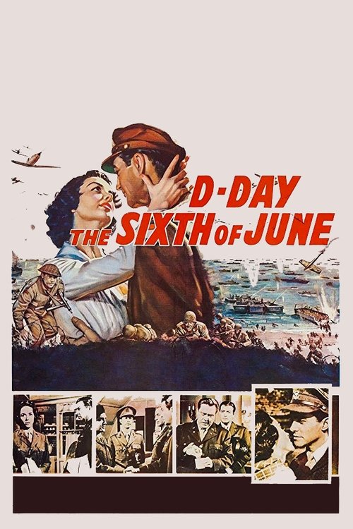 Movie poster for D-Day the Sixth of June (1956)