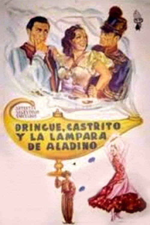 Movie poster for Dringue, Castrito y la lámpara de Aladino (1954)