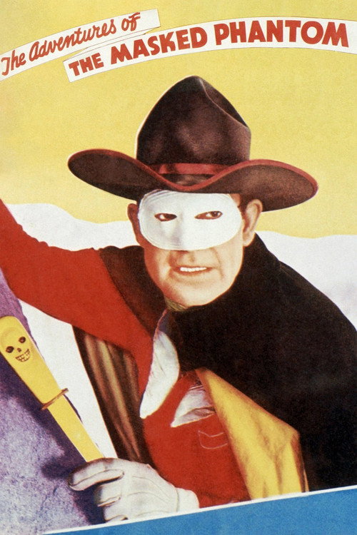 Movie poster for The Adventures of the Masked Phantom (1939)