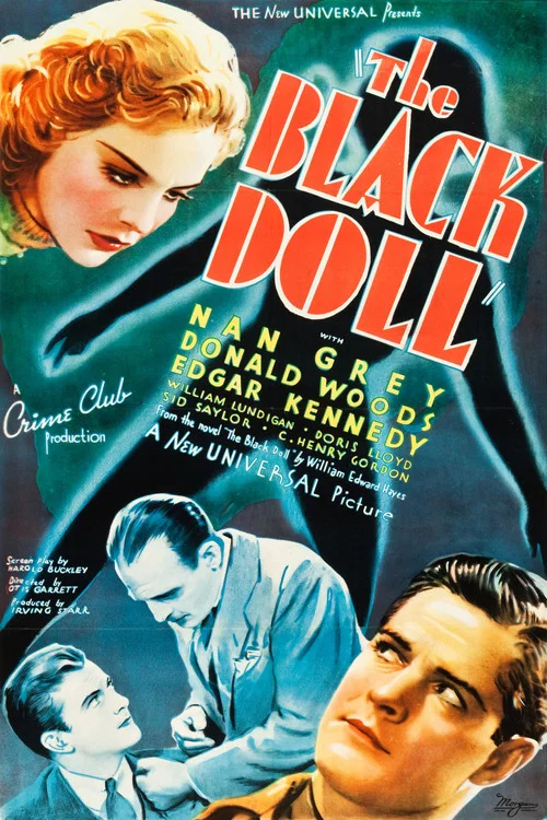 Movie poster for The Black Doll (1938)