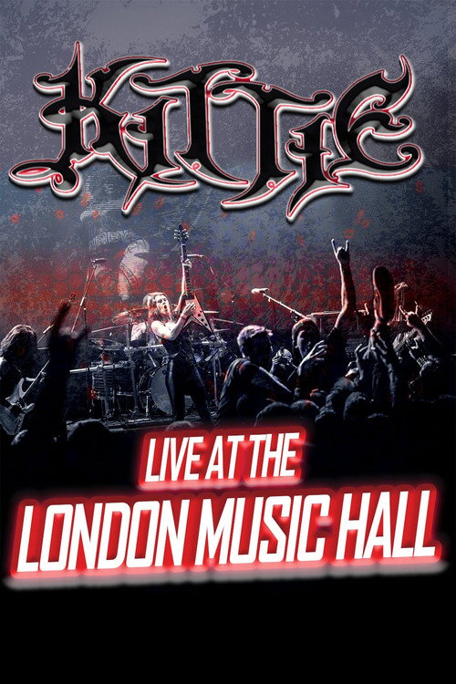 Movie poster for Kittie: Live at the London Music Hall (2019)