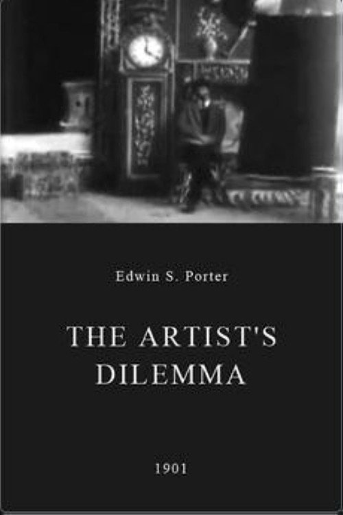 Movie poster for The Artist's Dilemma (1901)