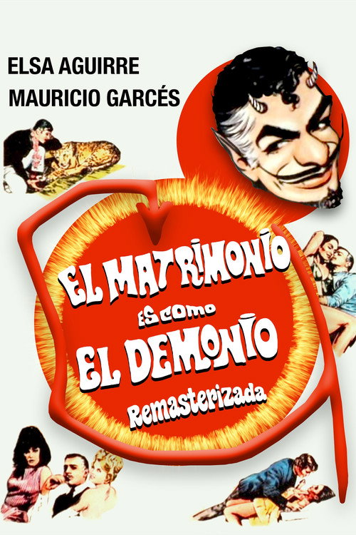 Movie poster for El matrimonio es como el demonio (1967)