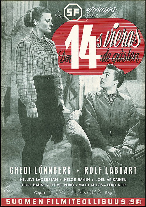 Movie poster for Neljästoista vieras (1948)