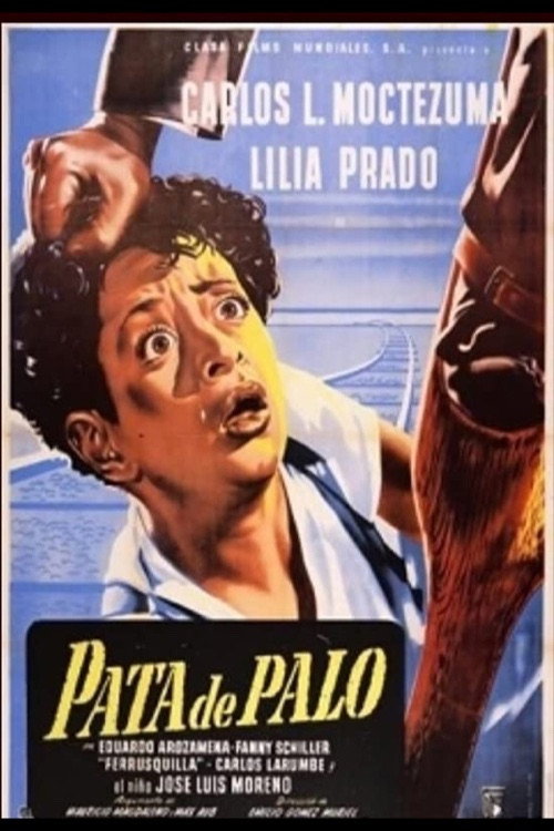 Movie poster for Pata de palo (1950)