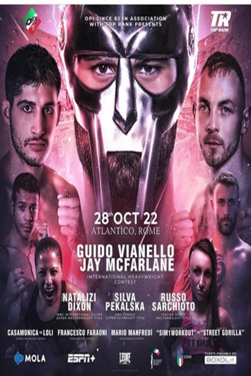 Movie poster for Guido Vianello vs. Jay McFarlane (2022)