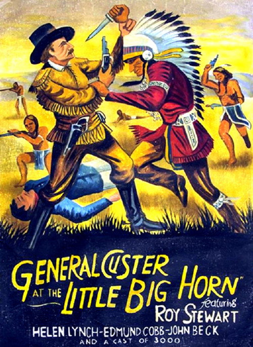 Movie poster for General Custer at the Little Big Horn (1926)