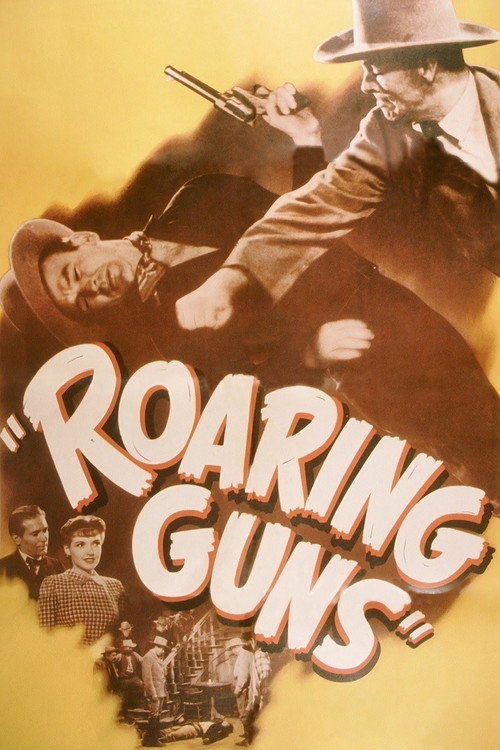 Movie poster for Roaring Guns (1944)