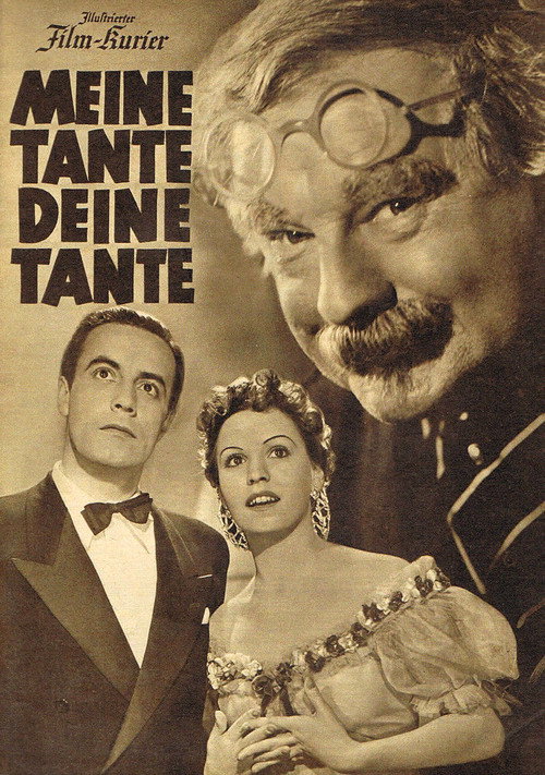 Movie poster for My Aunt, Your Aunt (1939)