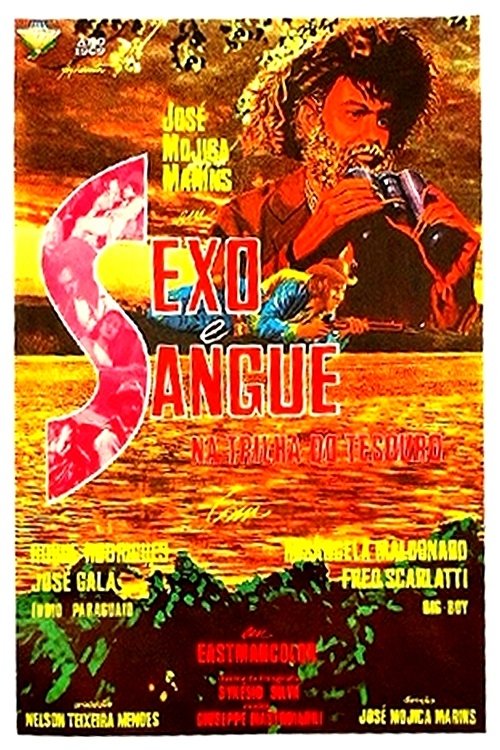 Movie poster for Sex and Blood on Treasure Trail (1972)