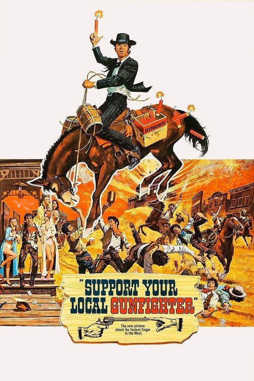Movie poster for Support Your Local Gunfighter (1971)