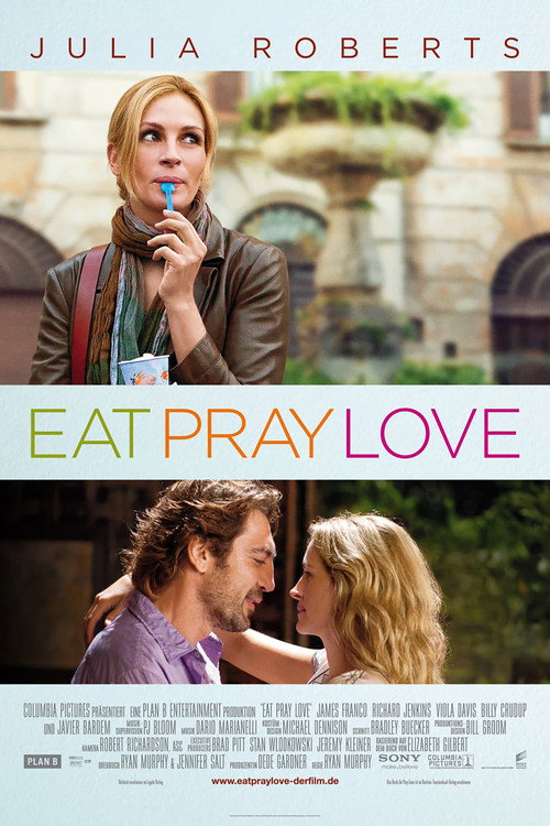 Movie poster for Eat Pray Love (2010)