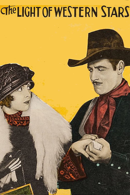 Movie poster for The Light of Western Stars (1925)