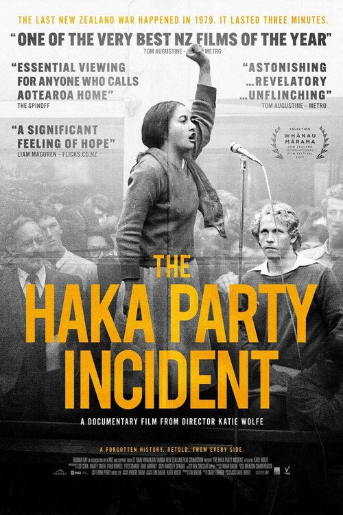Movie poster for The Haka Party Incident (2024)