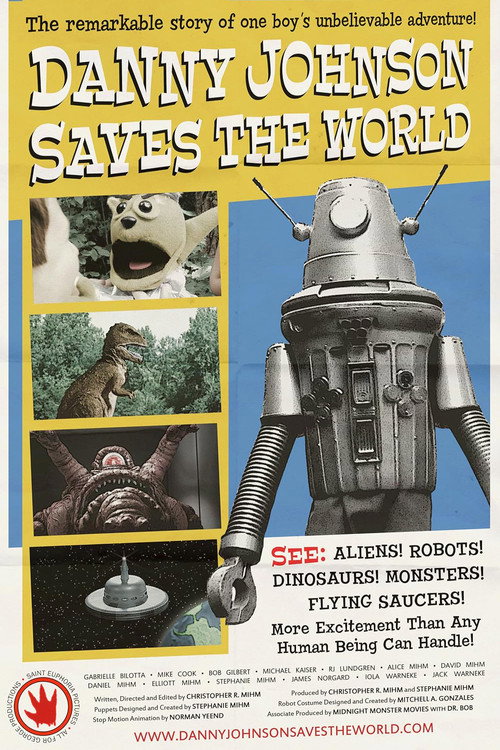 Movie poster for Danny Johnson Saves the World (2015)
