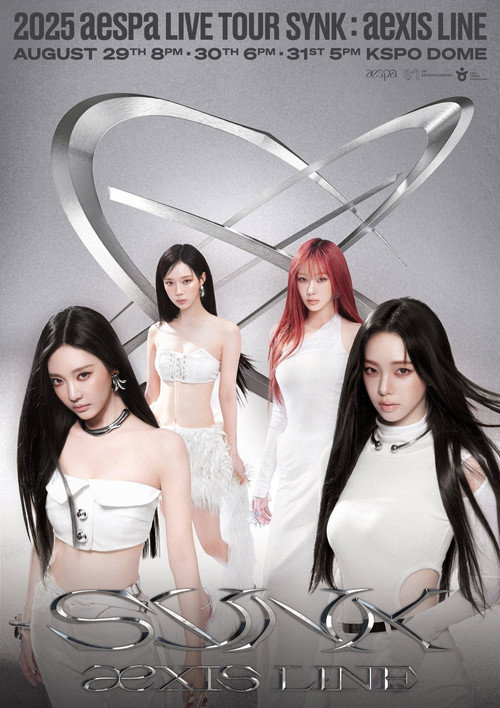 Movie poster for 2025 aespa LIVE TOUR - SYNK : aeXIS LINE - in SEOUL (2025)
