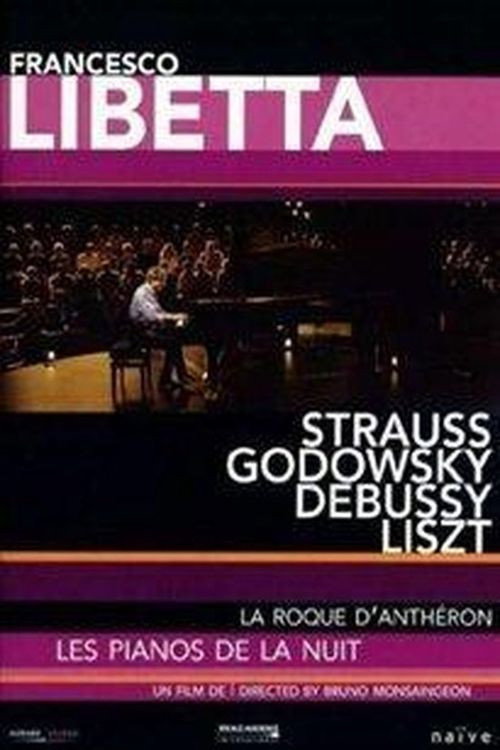 Movie poster for La Roque d'Anthéron - The Pianos of the Night: Francesco Libetta (2003)