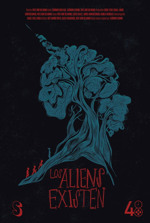 Movie poster for Los Aliens Existen