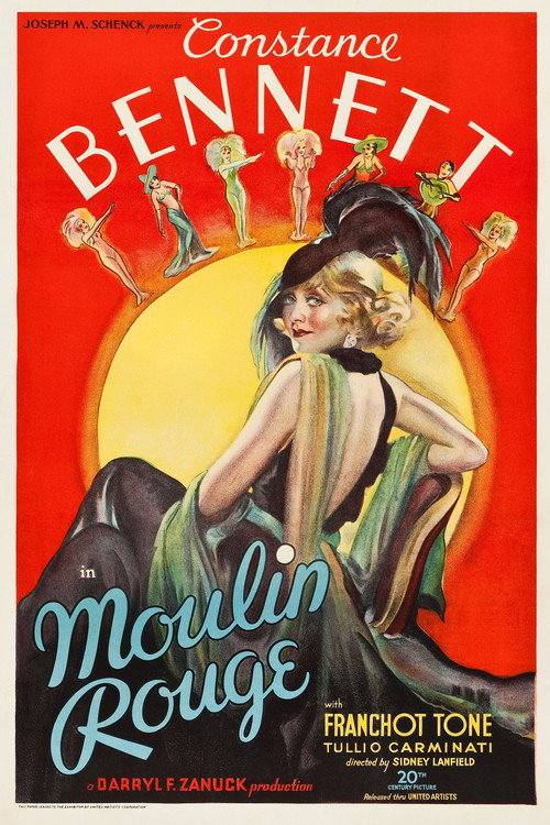 Movie poster for Moulin Rouge (1934)