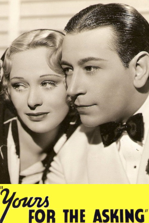Movie poster for Yours for the Asking (1936)
