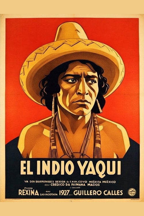 Movie poster for El indio Yaqui (1927)