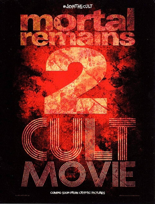 Movie poster for Mortal Remains 2: Cult Movie