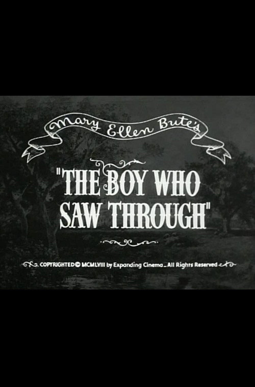 Movie poster for The Boy Who Saw Through (1956)
