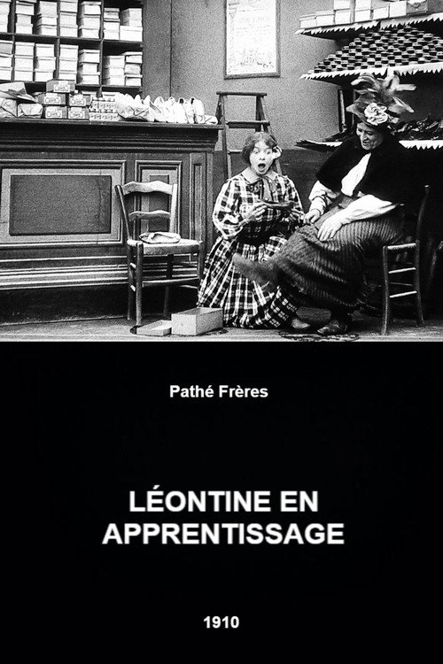 Movie poster for Léontine’s Apprenticeship (1911)