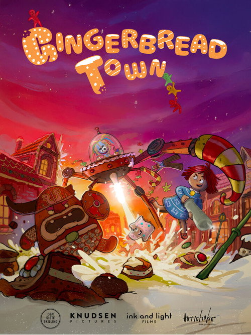 Movie poster for Gingerbread Town
