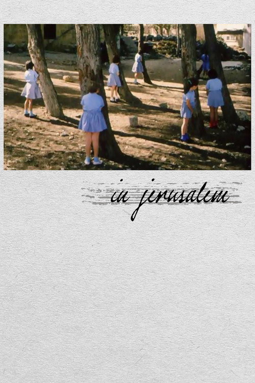 Movie poster for In Jerusalem (1963)