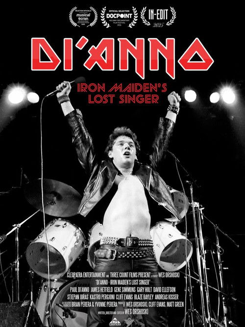 Movie poster for Di'Anno: Iron Maiden's Lost Singer (2025)