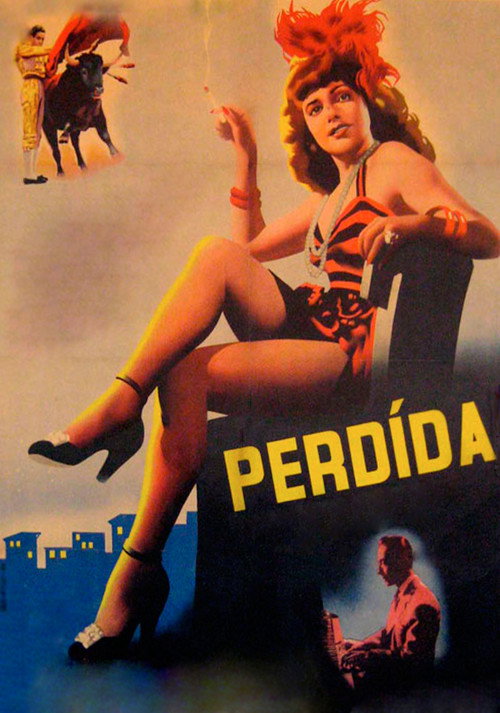 Movie poster for Perdida (1950)