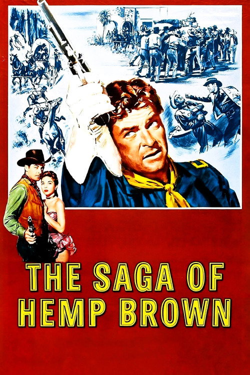 Movie poster for The Saga of Hemp Brown (1958)